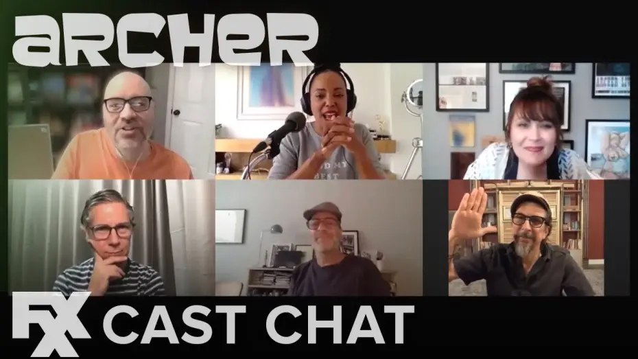 Відео до серіалу Арчер — Trivia: Inventions ft. Jon, Aisha, Chris, Amber, Lucky & Casey - Season 11 Cast Chat