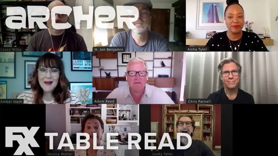 Відео до серіалу Арчер — A Very Special Archer Table Read