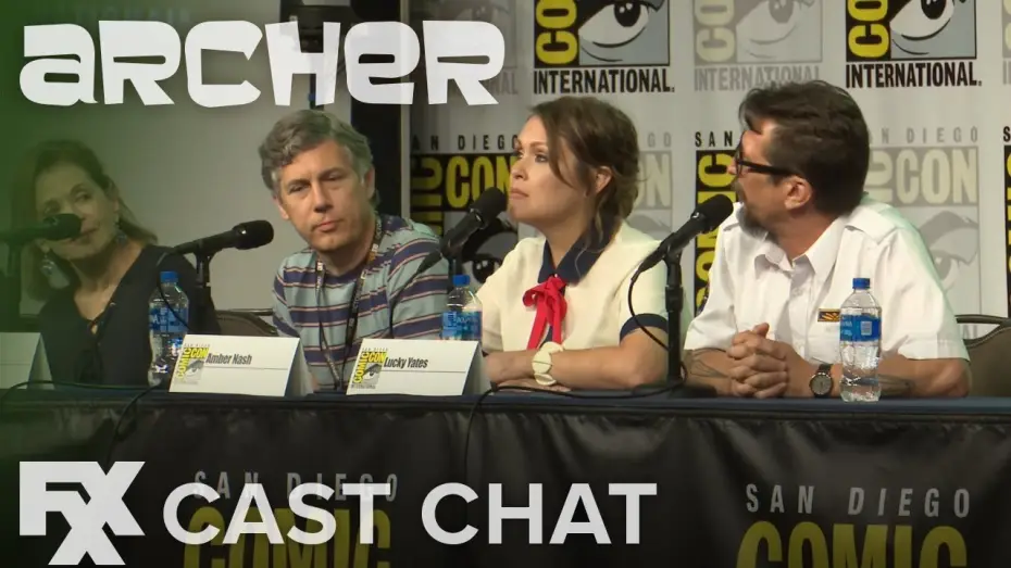 Відео до серіалу Арчер — Season 10: Superpowers Cast Chat