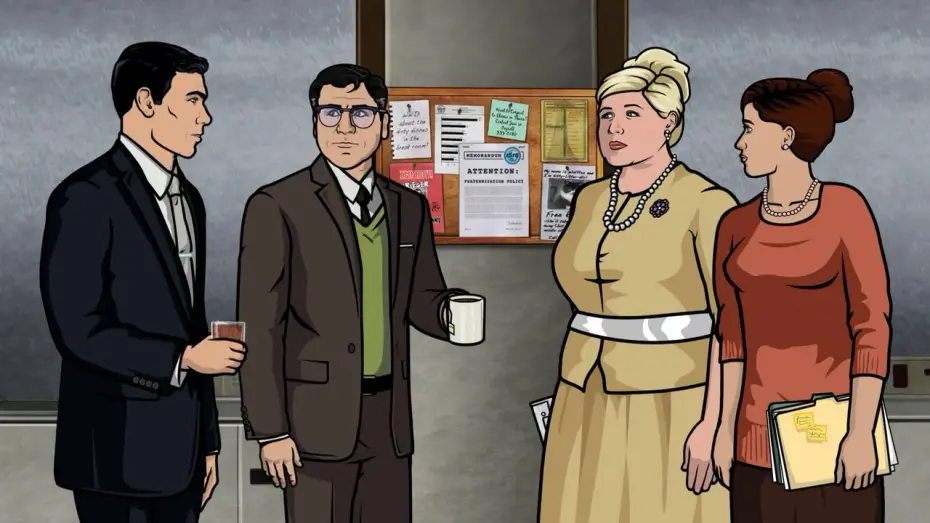 Видео к сериалу Арчер — NETFLIX: Archer - fragment z polskim dubbingiem