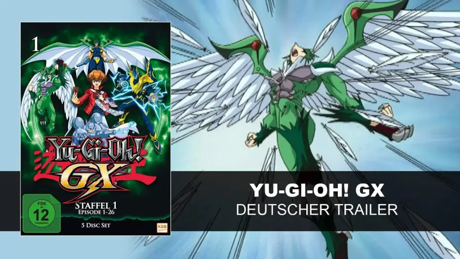 Відео до серіалу Ю-Ґі-О! Покоління X — Yu-Gi-Oh! GX (Deutscher Trailer) KSM Anime