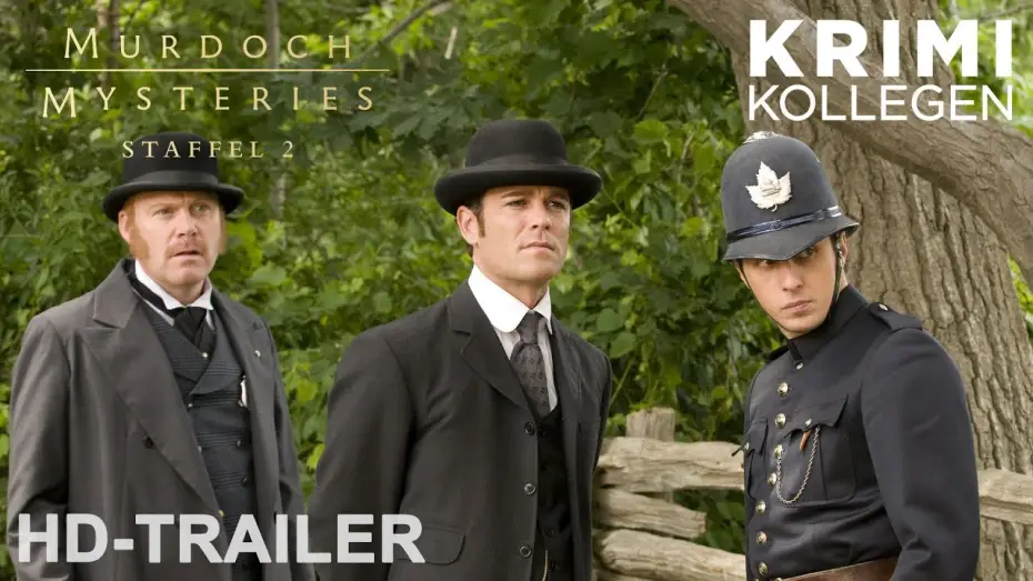 Відео до серіалу Загадки Мердока — MURDOCH MYSERIES - Staffel 2 - Trailer deutsch [HD] - KrimiKollegen