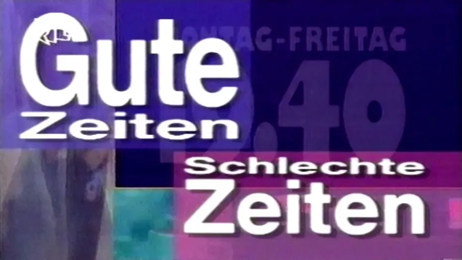 Відео до серіалу Добрі часи, погані часи — Start von GZSZ - Promoclip RTL, 1992