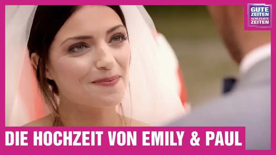 Відео до серіалу Добрі часи, погані часи — GZSZ Making of | Die Traumhochzeit von Emily und Paul