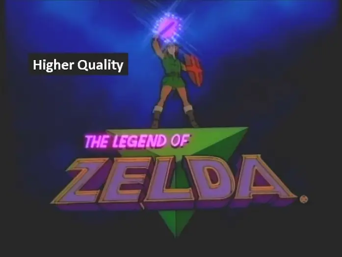 Відео до серіалу The Super Mario Bros. Super Show! — The Legend Of Zelda Cartoon - Opening Theme (Higher Quality)