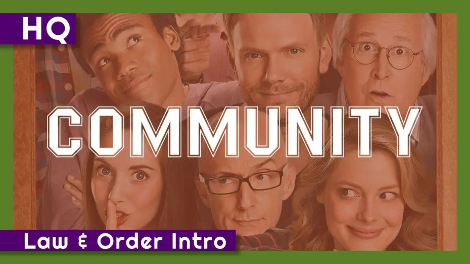 Відео до серіалу Спільнота — Community (2009-2015) Law & Order Intro
