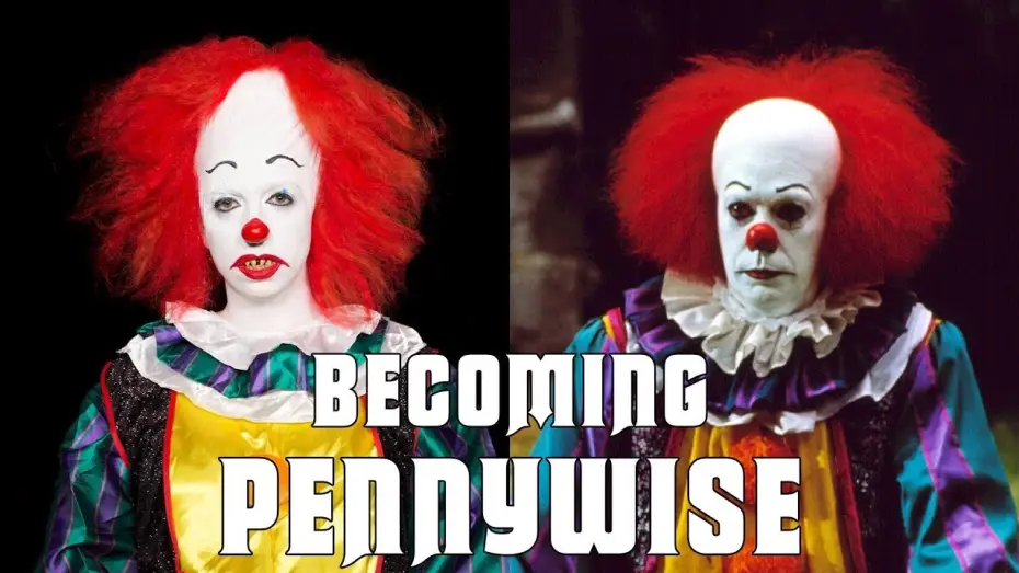 Відео до серіалу Воно — Becoming Pennywise, Stephen King’s killer clown