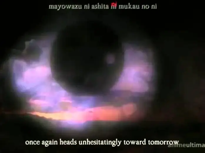 Відео до серіалу Кров+ — Opening 1 | Aozora no Namida (Tears of the Blue Sky) - Hitomi Takahashi [Subtitled]
