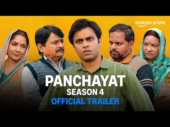 Відео до серіалу पंचायत — Panchayat Season 4 - Official Trailer | Jitendra Kumar, Neena Gupta, Raghubir Yadav | Prime Video IN