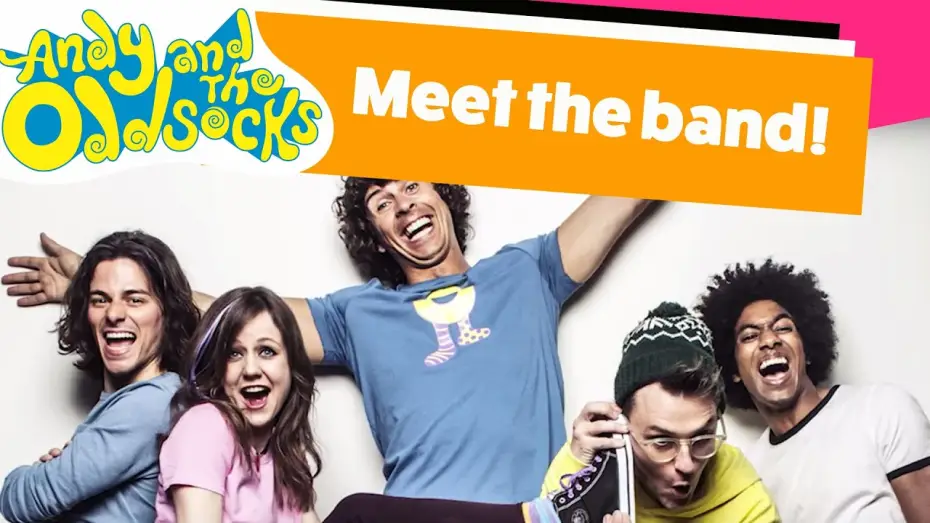 Відео до серіалу Andy And The Band — ANDY AND THE ODD SOCKS.....Here's the band!!