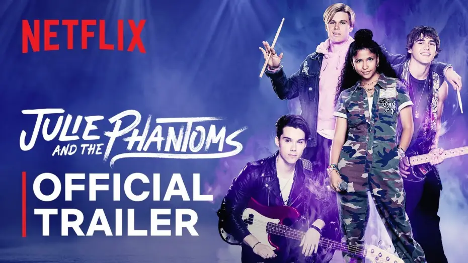 Відео до серіалу Джулі та «Фантоми» — Julie and the Phantoms | NEW Series Trailer | Netflix