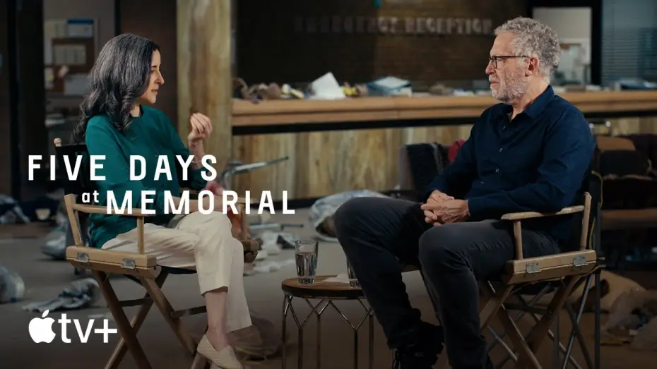 Відео до серіалу Пʼять днів у лікарні — A Conversation with Sheri Fink and Carlton Cuse