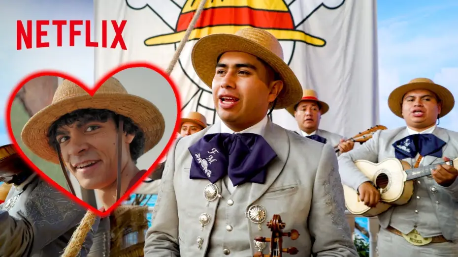 Відео до серіалу ONE PIECE — Mariachis Celebrate Iñaki Godoy and One Piece