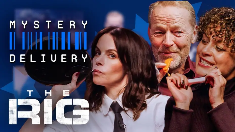 Відео до серіалу Бурова — Emily Hampshire, Iain Glen & Rochenda Sandall Play Mystery Delivery | The Rig S2