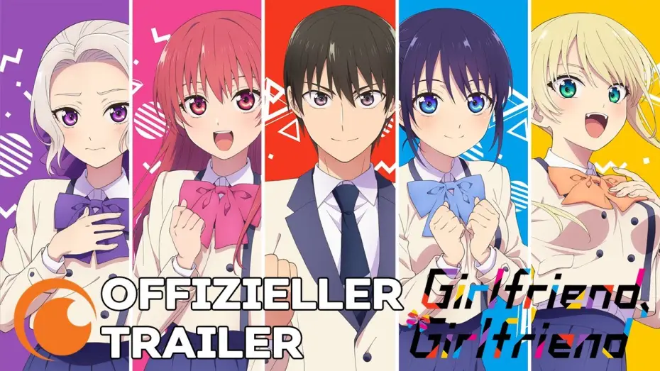 Відео до серіалу Дівчина і ще дівчина — Girlfriend, Girlfriend - Anime Trailer