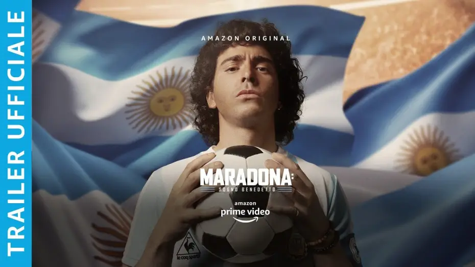 Відео до серіалу Марадона: Благословенна мрія — MARADONA: SOGNO BENEDETTO - TRAILER UFFICIALE | AMAZON PRIME VIDEO