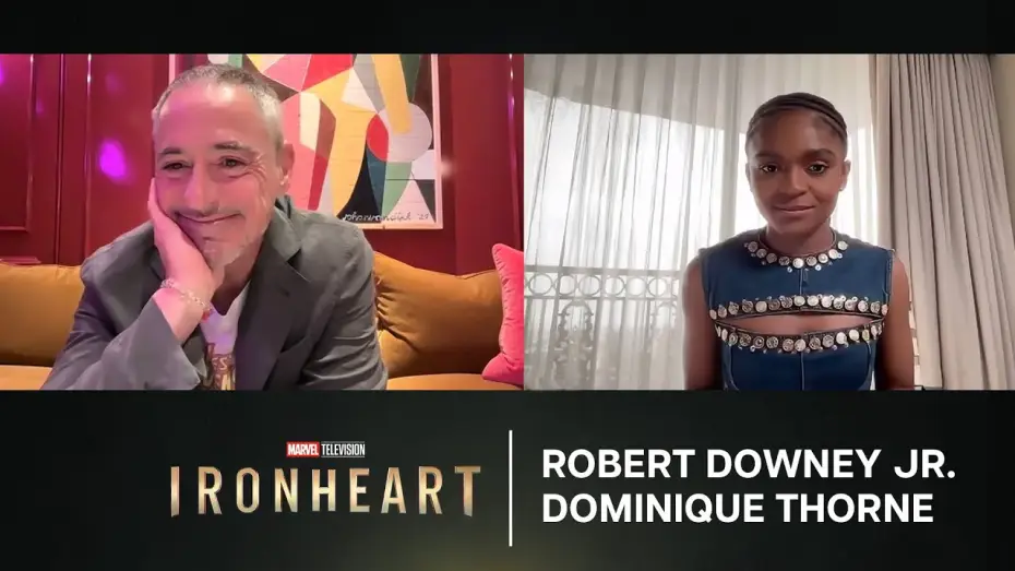 Відео до серіалу Залізне серце — Robert Downey Jr. in Conversation with Dominique Thorne
