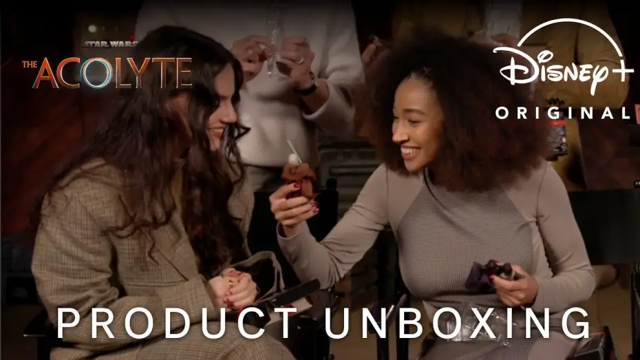 Відео до серіалу Аколіт — Cast Product Unboxing