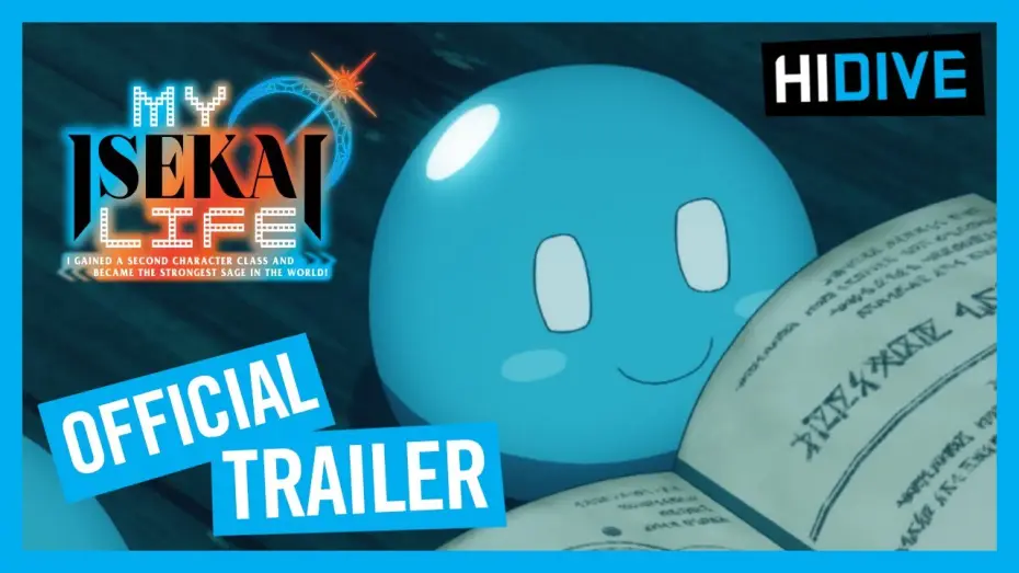 Відео до серіалу Перероджений мудрецем в іншому світі — My Isekai Life Official Trailer