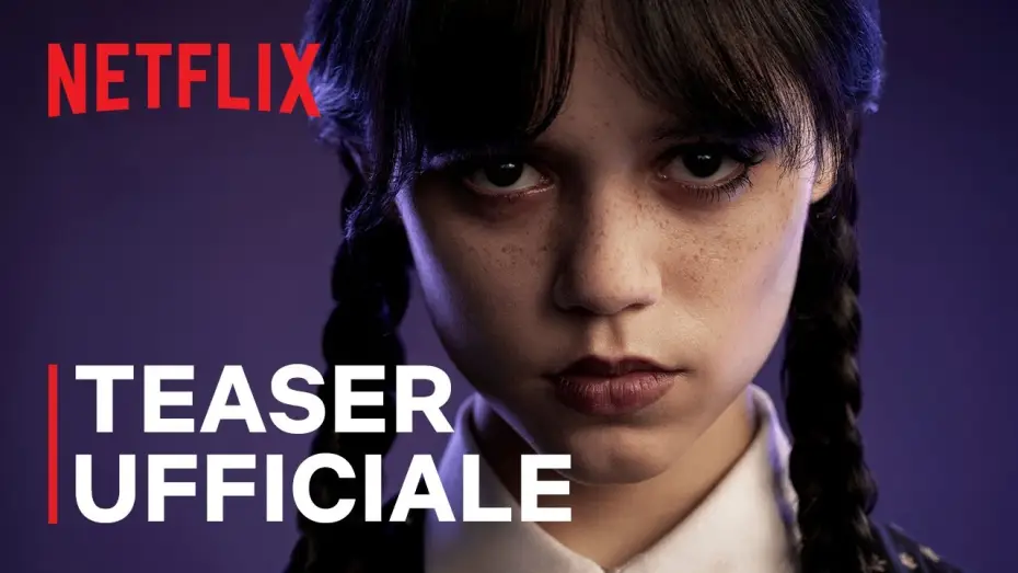 Відео до серіалу Венздей — Arriva Mercoledì Addams | Netflix Italia