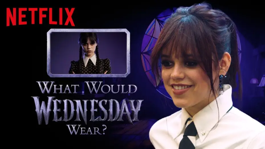 Відео до серіалу Венздей — Jenna Ortega Reveals Wednesday’s Best Outfits