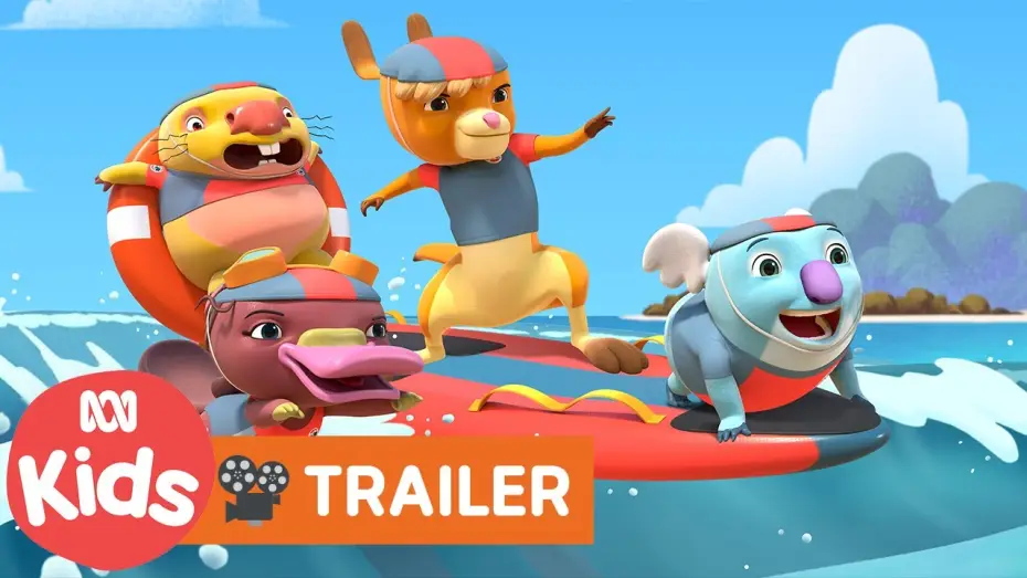 Відео до серіалу Кенгуру Біч — Kangaroo Beach OFFICIAL TRAILER | ABC Kids