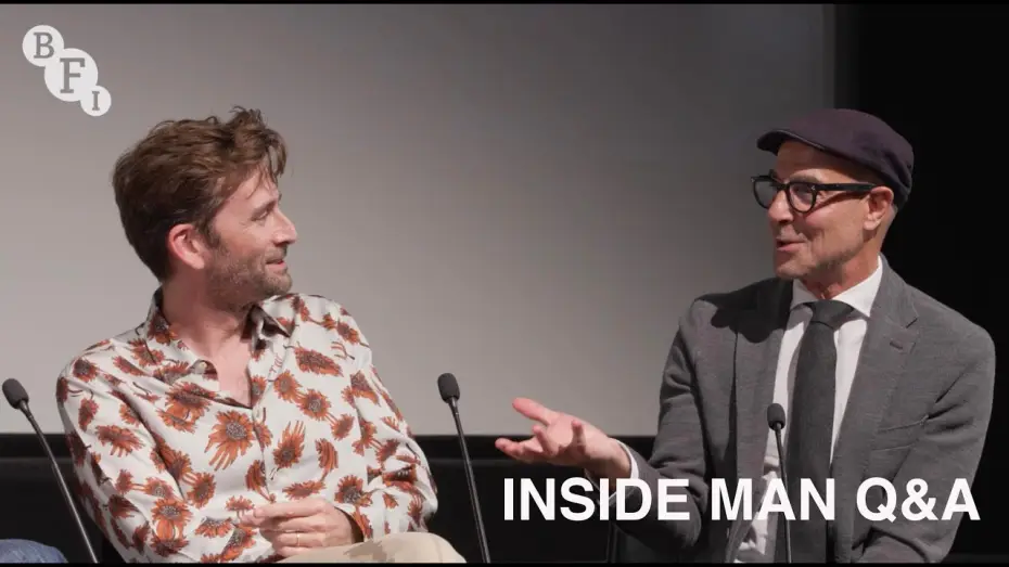 Відео до серіалу Зсередини — Inside Man, including stars David Tennant and Stanley Tucci | BFI Q&A