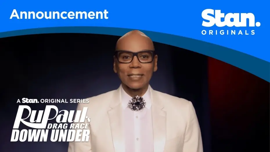 Відео до серіалу Drag Race Down Under — RuPaul's Drag Race Down Under | ANNOUNCEMENT | A Stan Original Series.