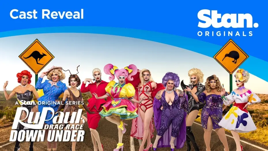 Відео до серіалу Drag Race Down Under — RuPaul's Drag Race Down Under | CAST REVEAL | A Stan Original Series.