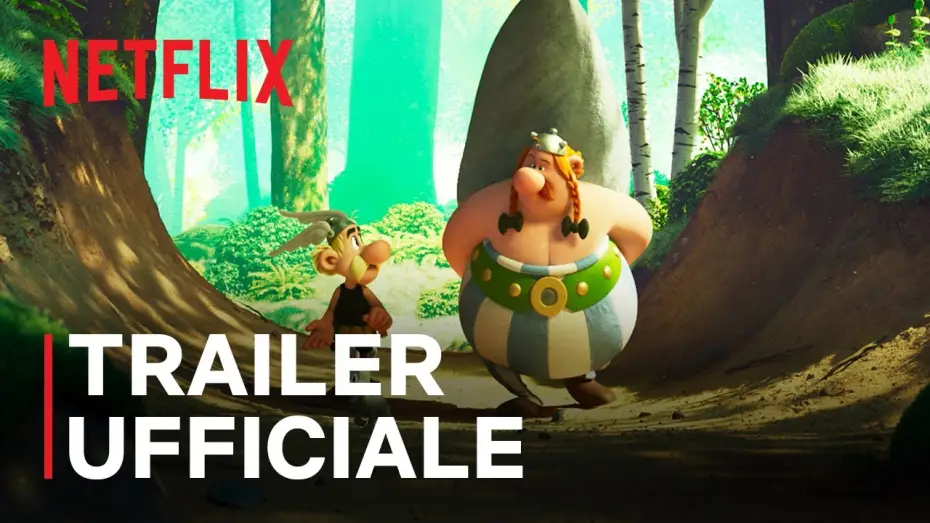 Відео до серіалу Астерікс і Обелікс: Поєдинок вождів — Asterix & Obelix: Il duello dei capi | Trailer ufficiale | Netflix Italia