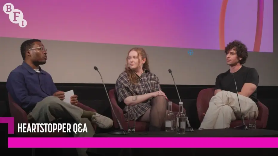 Відео до серіалу Коли завмирає серце — Heartstopper writer Alice Oseman interviewed by Fisayo Akinade | BFI Flare 2026