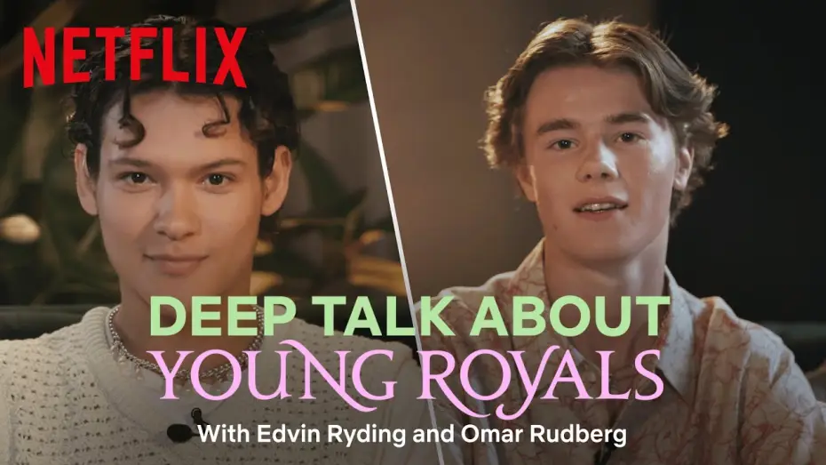 Відео до серіалу Молоді монархи — Young Royals: What do Edvin & Omar really think about their kissing scenes?