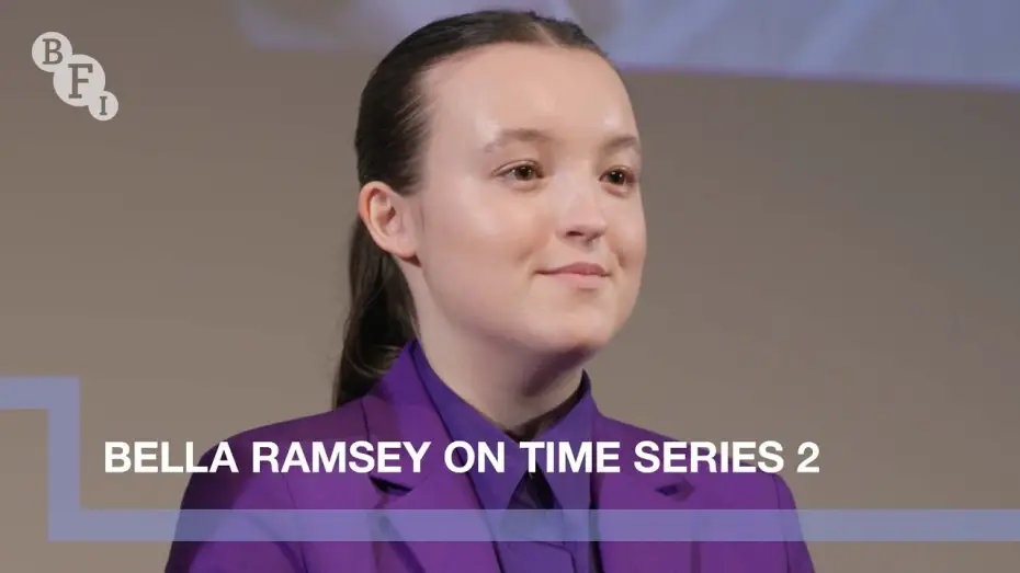 Відео до серіалу Строк — Time stars Bella Ramsey and Jodie Whittaker | BFI Q&A