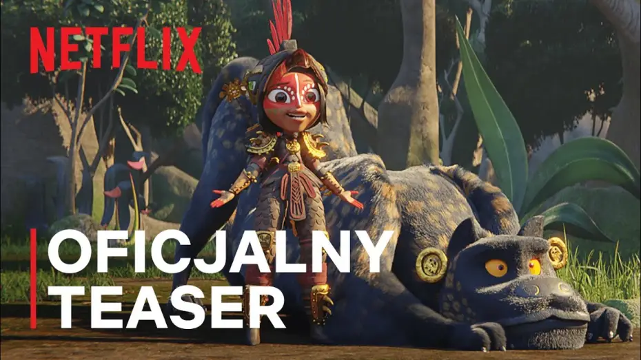Відео до серіалу Майя та три воїни — Wojownicza księżniczka Maya | Oficjalny teaser | Netflix