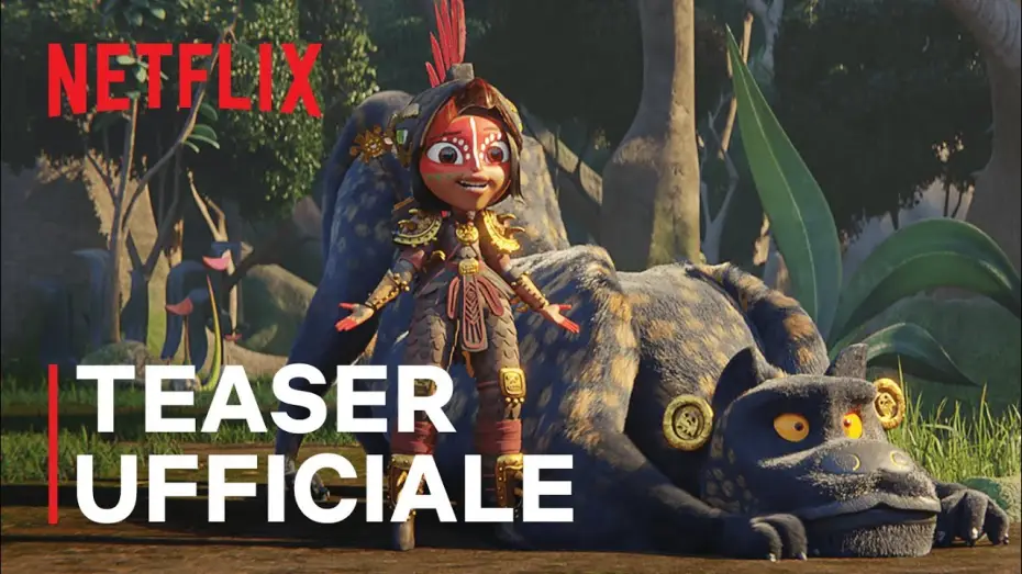 Відео до серіалу Майя та три воїни — Maya e i tre guerrieri | Teaser ufficiale | Netflix