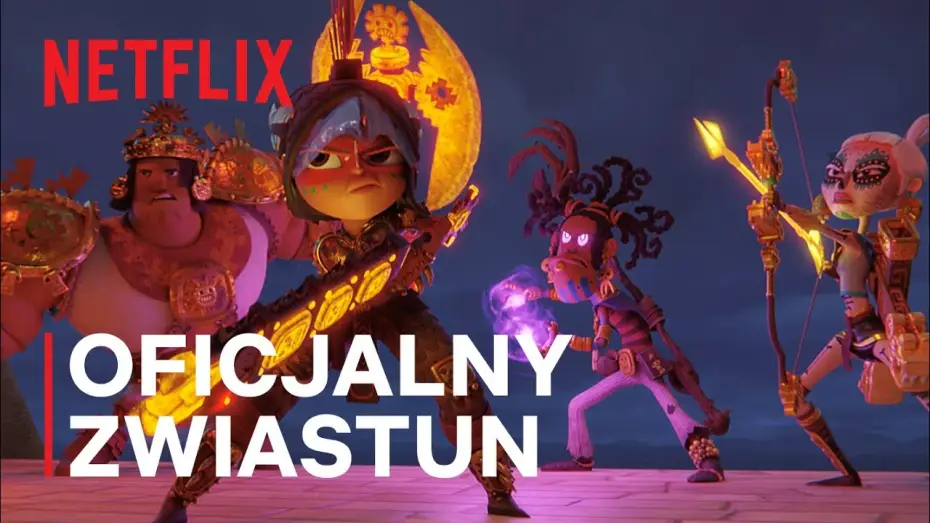 Відео до серіалу Майя та три воїни — Wojownicza księżniczka Maya | Oficjalny zwiastun | Netflix