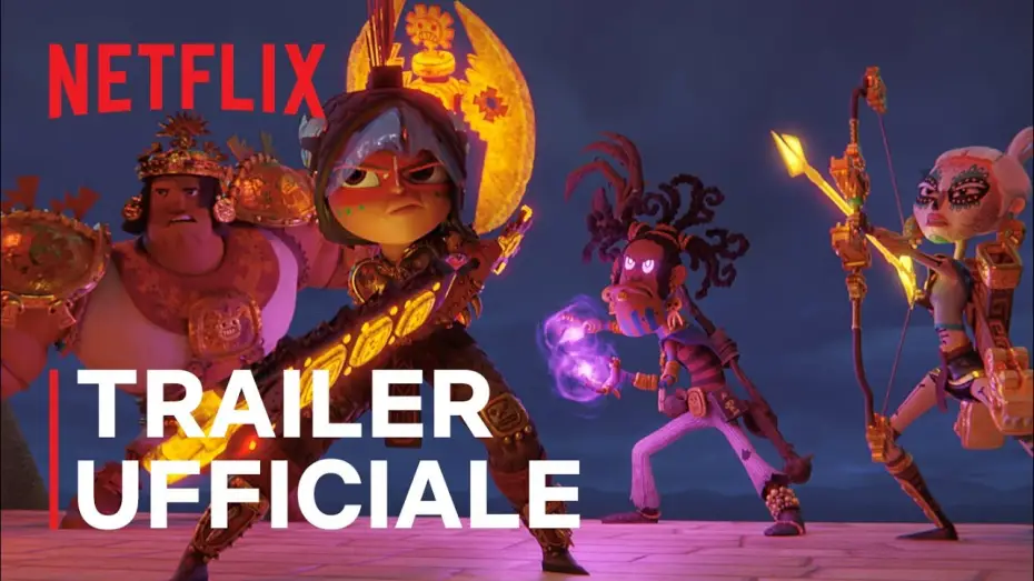 Відео до серіалу Майя та три воїни — Maya e i tre guerrieri | Trailer ufficiale | Netflix