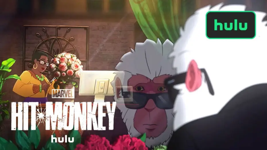 Відео до серіалу Marvel's Hit-Monkey — Monkey Meets Eunice for the First Time - Season 2
