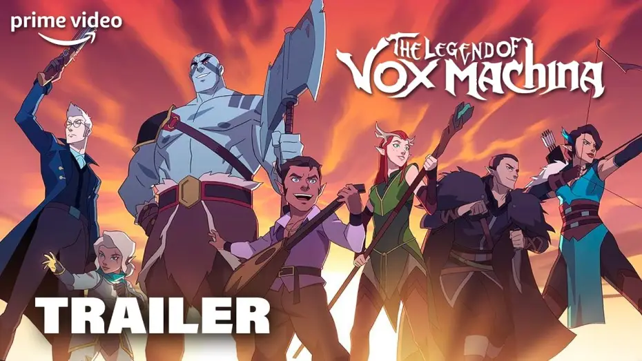 Видео к сериалу Легенда про Vox Machina — The Legend of Vox Machina I Offizieller Trailer | Deutsch (OmU) HD
