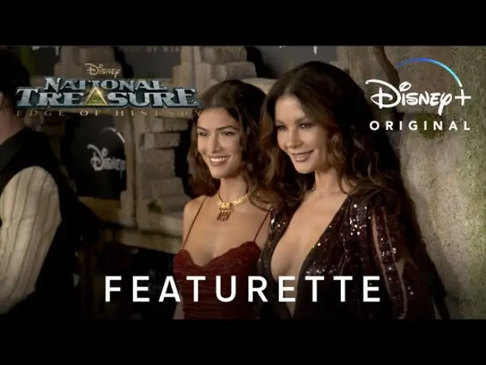 Відео до серіалу Скарби Нації: На краю історії — Gold Carpet Featurette