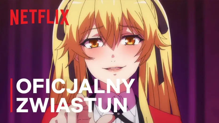 Відео до серіалу Шалений азарт. Затятий двійник — KAKEGURUI TWIN | Oficjalny zwiastun | Netflix