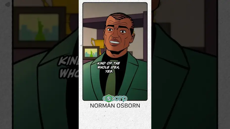Відео до серіалу Ваш дружній сусід Людина-павук — Meet Norman Osborn.