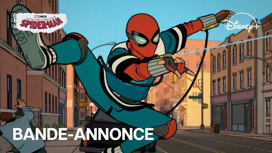 Відео до серіалу Ваш дружній сусід Людина-павук — Votre fidèle serviteur Spider-Man - Bande-annonce officielle (VOST) | Disney+