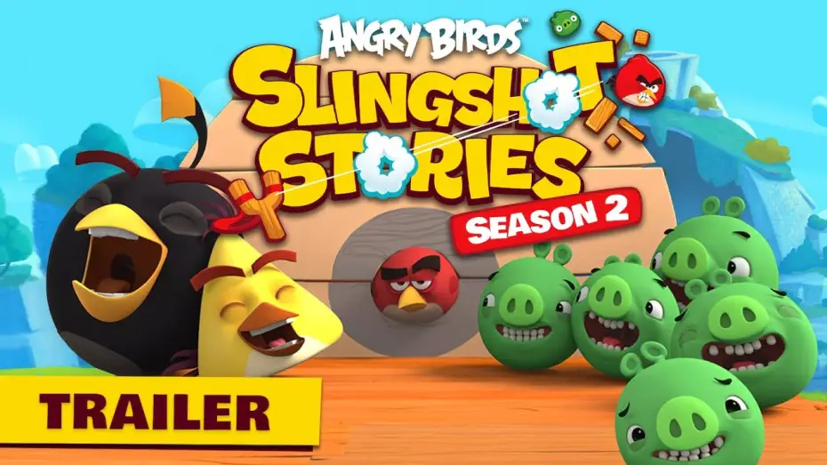 Відео до серіалу Angry Birds: Історії з рогатки — Trailer | Angry Birds Slingshot Stories Season 2!