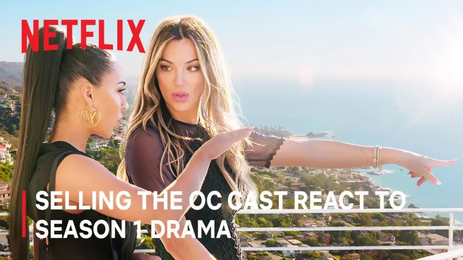 Відео до серіалу Захід сонця на продаж: Округ Оріндж — Сезон 1 — Cast React to the Drama of Season 1