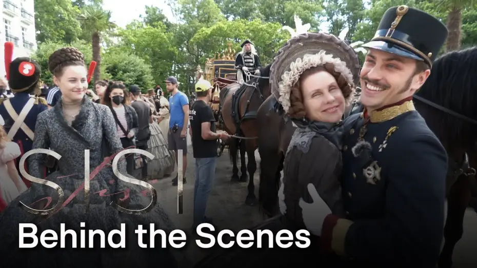 Відео до серіалу Сісі — Behind the Scenes: Die Ankunft von Sisi & Franz in Biarritz | Staffel 2 | Sisi