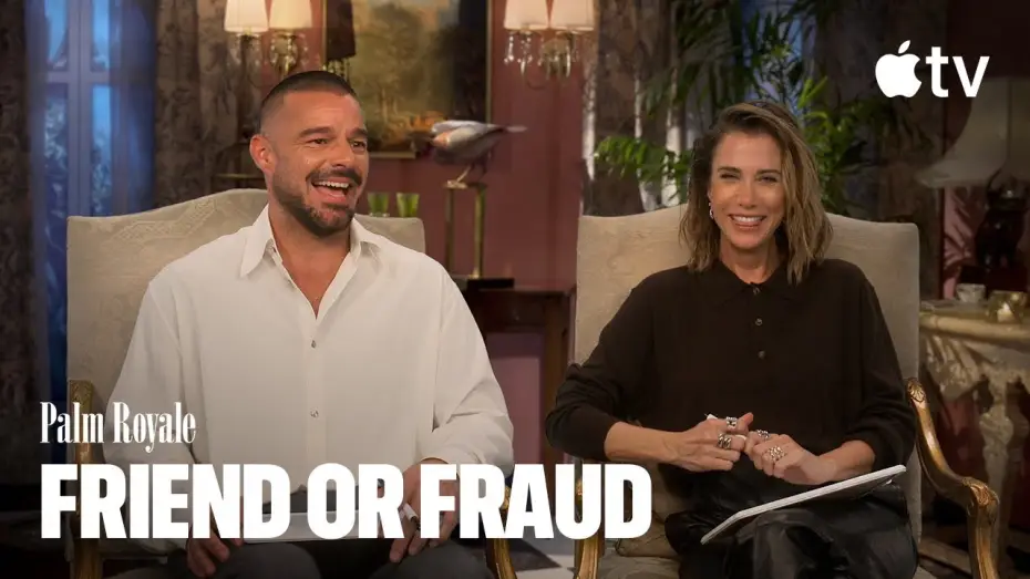 Відео до серіалу Палм-Рояль — Kristen Wiig and Ricky Martin Play Friend or Fraud