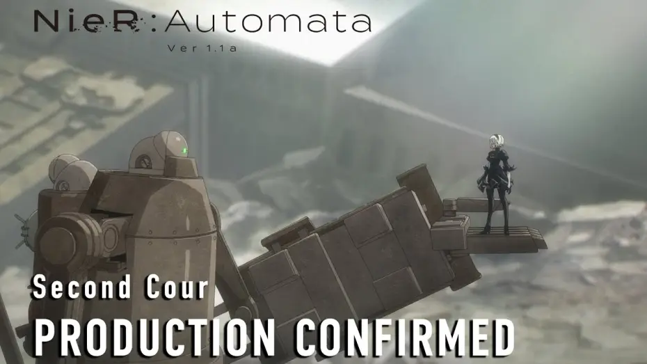 Відео до серіалу НіеР: Автомата Вер.1.1а — Second Cour Production Confirmed [English Dub]