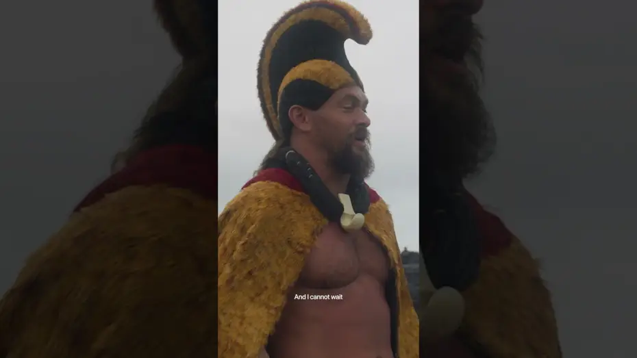 Відео до серіалу Вождь війни — Chief of War has arrived. Happy birthday, Jason. Episodes 1 & 2 Now Streaming