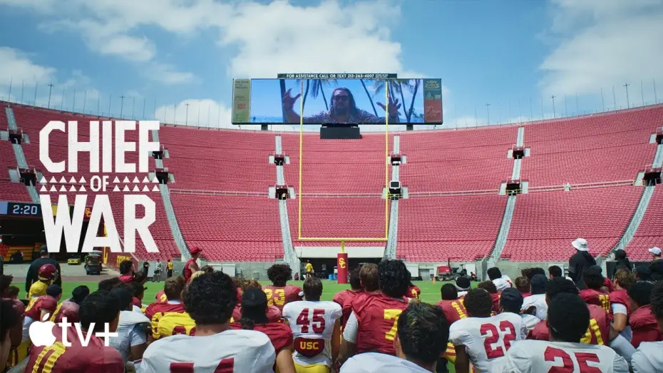 Відео до серіалу Вождь війни — Jason Momoa's Message to the USC Football Team